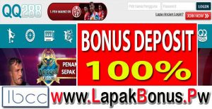 QQ288 – Bonus Deposit 100% Slots Game Buat Member Baru