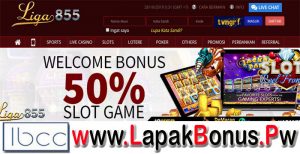 LIGA855 – Bonus Deposit 50% Slots Game Buat Member Baru