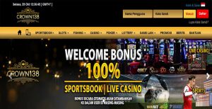 Crown138 – Situs Judi Sportsbook Terpercaya BONUS DEPOSIT 100% BUAT MEMBER BARU