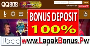 QQ808 – Bonus Deposit 100% Slots Game Buat Member Baru