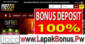 MPO39 – Bonus Deposit 100% Slots Game Buat Member Baru