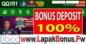 QQ101 – Bonus Deposit 100% Slots Game Buat Member Baru