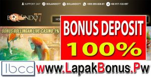 BOLAINDO77 – Bonus Deposit 100% Slots Game Joker Buat Member Baru