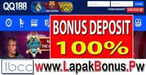 QQ188 – Bonus Deposit 100% Slots Game Buat Member Baru