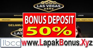 IndoLasVegas – Bonus Deposit 50% Slots Game Buat Member Baru