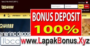 QQWIN88 – Bonus Deposit 100% Slots Game Buat Member Baru