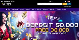 388HERO – Bonus SLOT 100% (Bisa Claim Hingga 15 X !!)