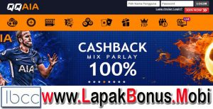 QQAIA – BONUS DEPOSIT 100% SLOT GAME MEMBER BARU