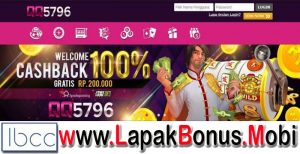 QQ5796 – BONUS DEPOSIT 100% SLOT GAME MEMBER BARU