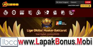 AXIS88 – WELCOME BONUS DEPOSIT 100% SLOT GAME MEMBER BARU