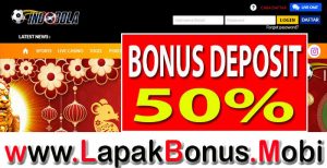 INDOBOLA – BONUS DEPOSIT 50% SPORTSBOOK MEMBER BARU