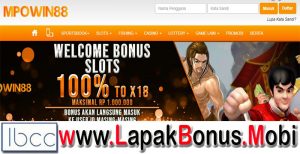 MPOWIN88 – BONUS DEPOSIT SLOT GAME 100% MEMBER BARU