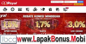 QQROYAL – BONUS DEPOSIT SLOT GAME 100% MEMBER BARU