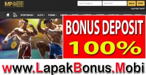 MPO001 – BONUS 100% DEPOSIT PERDANA SLOT GAMES MEMBER BARU