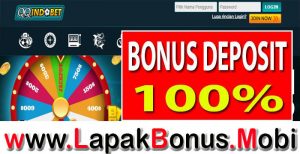 QQINDOBET – WELCOME BONUS DEPOSIT 100% SLOT GAMES MEMBER BARU