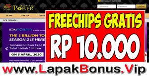 5CARDPOKER – FREECHIPS GRATIS TANPA DEPOSIT RP 10.000