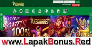 KEONGBET – WELCOME BONUS DEPOSIT 100% SLOT GAMES MEMBER BARU