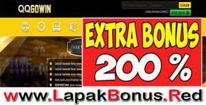 QQGOWIN – EXTRA BONUS DEPOSIT 200% SLOT GAMES MEMBER BARU