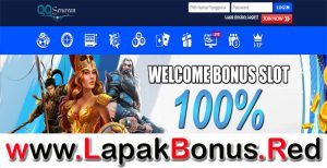 QQSENAYAN – WELCOME BONUS DEPOSIT 100% SLOT GAMES MEMBER BARU