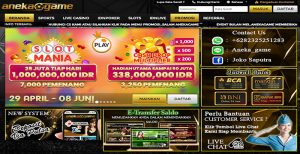 ANEKAGAME – SITUS JUDI ONLINE TERPERCAYA (BONUS DEPOSIT HARIAN 10%)