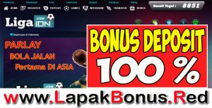 LIGAIDN – WELCOME BONUS DEPOSIT 100% SLOT GAMES MEMBER BARU