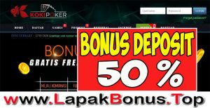 KOKIPOKER -WELCOME BONUS DEPOSIT 50% MEMBER BARU