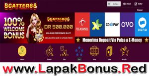 SCATTER88 – WELCOME BONUS DEPOSIT 100% SLOT GAMES MEMBER BARU