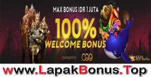 1001WIN – WELCOME BONUS DEPOSIT 100% SLOT GAMES MEMBER BARU