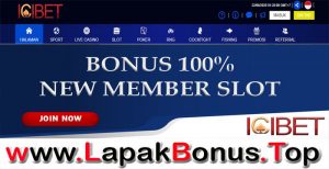 ICIBET – WELCOME BONUS DEPOSIT 100% SLOT GAMES MEMBER BARU