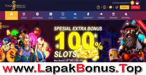 NAGAMACAU – WELCOME BONUS DEPOSIT 100% SLOT GAMES MEMBER BARU