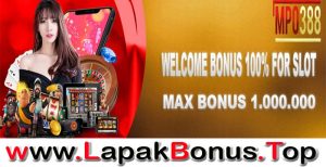 MPO388 – WELCOME BONUS DEPOSIT 100% SLOT GAMES MEMBER BARU