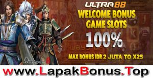 ULTRA88 – WELCOME BONUS DEPOSIT 100% SLOT GAMES MEMBER BARU