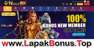 NAGA168 – WELCOME BONUS DEPOSIT 100% SLOT GAMES MEMBER BARU