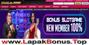 DOREMIBET – WELCOME BONUS DEPOSIT 100% SLOT GAMES MEMBER BARU