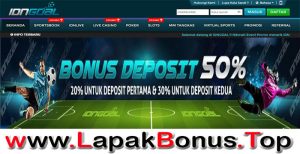 IDNGOAL – WELCOME BONUS DEPOSIT 50% SPORTSBOOK MEMBER BARU