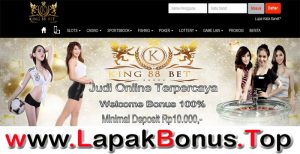 KING88BET – WELCOME BONUS DEPOSIT 100% SLOT GAMES MEMBER BARU