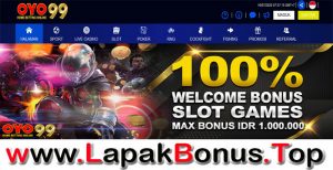 OYO99 – WELCOME BONUS DEPOSIT 100% SLOT GAMES MEMBER BARU