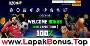 OZON88 – WELCOME BONUS DEPOSIT SLOT GAMES 100% MEMBER BARU