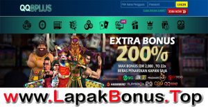 QQ8PLUS – EXTRA BONUS DEPOSIT 200% SLOT GAMES MEMBER BARU