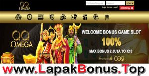 QQOMEGA – WELCOME BONUS DEPOSIT 100% SLOT GAMES MEMBER BARU