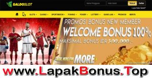 SALDOSLOT – WELCOME BONUS DEPOSIT 100% SLOT GAMES MEMBER BARU