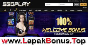 SGOPLAY – WELCOME BONUS DEPOSIT 100% SLOT GAMES MEMBER BARU