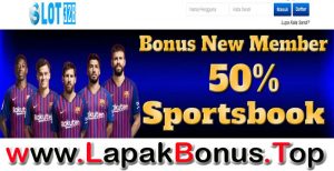 SLOT328 – WELCOME BONUS DEPOSIT 50% SPORTSBOOK MEMBER BARU