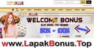 XYZKLUB – WELCOME BONUS DEPOSIT 100% SLOT GAMES MEMBER BARU