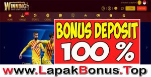 WINNING303 – WELCOME BONUS DEPOSIT 100% SLOT GAMES MEMBER BARU