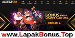 BURSA188 – WELCOME BONUS DEPOSIT 100% SLOT GAMES MEMBER BARU