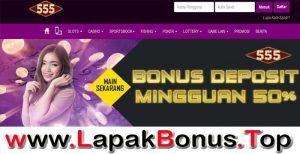 RAJA555 – BONUS DEPOSIT MINGGUAN 50% LIVE CASINO