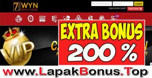 7WYN – EXRA BONUS DEPOSIT 200% LIVE CASINO MEMBER BARU