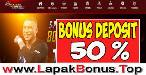 MENANGMENANG – WELCOME BONUS DEPOSIT 50% SLOT GAMES MEMBER BARU