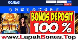 QQJELAS – WELCOME BONUS DEPOSIT 100% SLOT GAMES MEMBER BARU